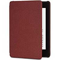 Funda Amazon de cuero para Kindle Paperwhite (10.ª generación - modelo de 2018)- Burdeos